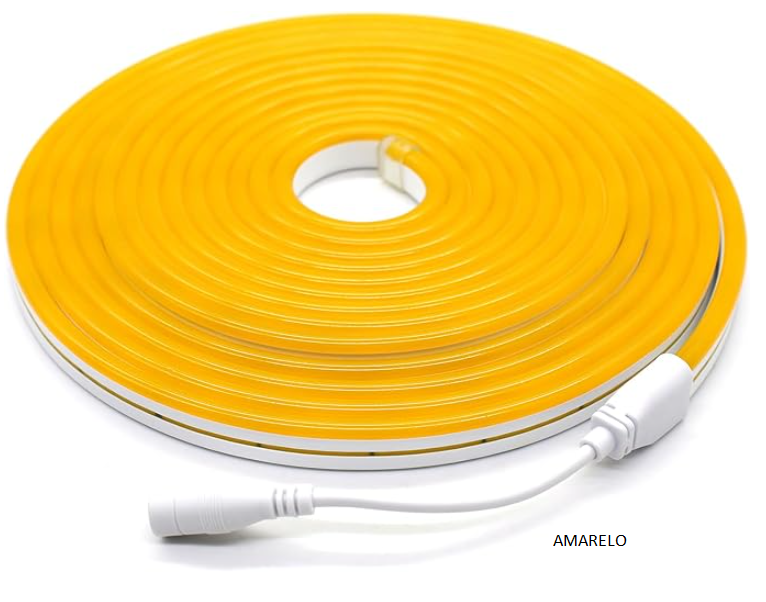 Fita LED Neon - 12V - 5 Metros - IP65 - Mayler