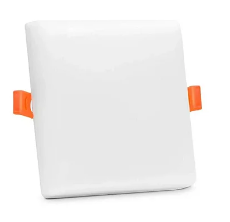 Painel Borda Infinita Quadrado 12W 6500K (Bric) Embutir ou Sobrepor